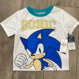 Sonic the Hedgehog Boys T-shirt Size 4
